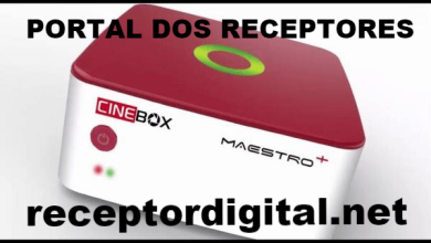 Atualização Cinebox Maestro+ Plus