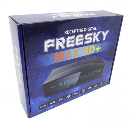 Atualização Freesky Max HD+ Plus