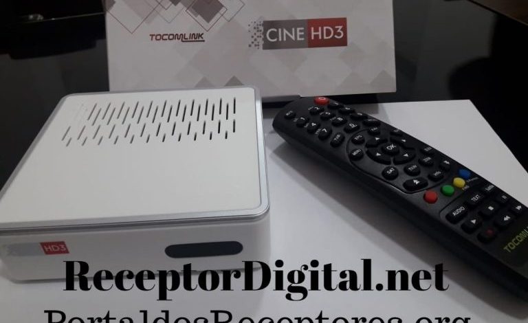 Atualização Tocomlink Cine HD 3
