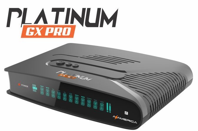 Atualização Azamerica Platinum GX Pro