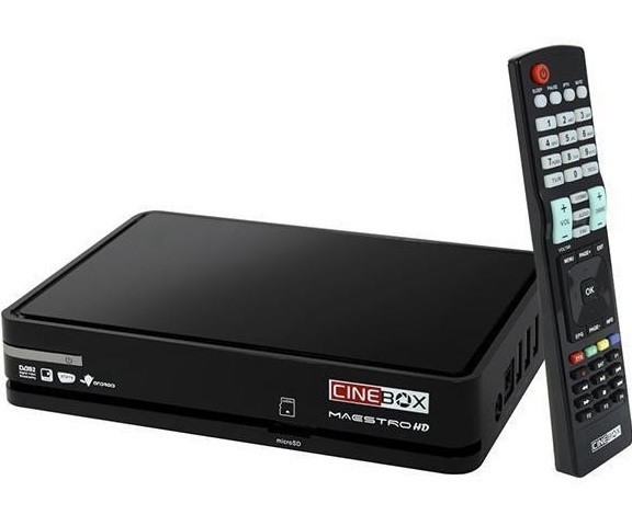 Atualização Cinebox Maestro HD